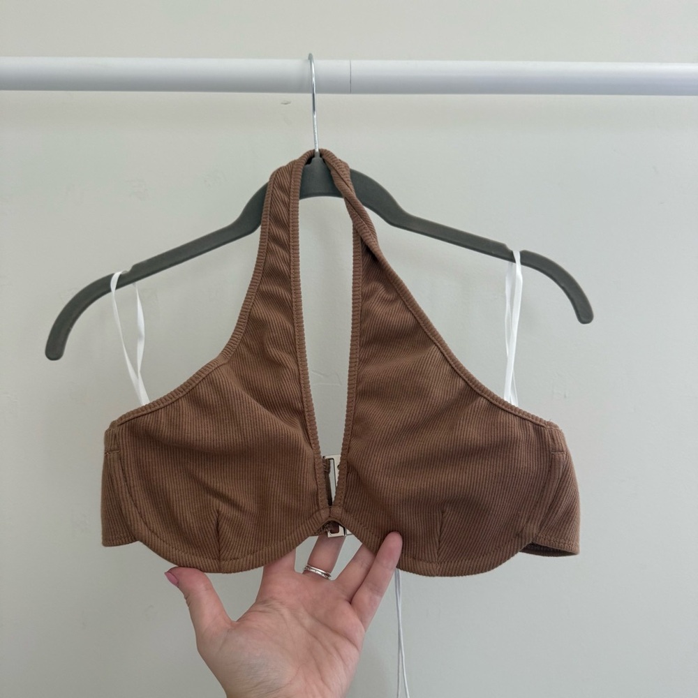 Princess Polly Brown Crop Top